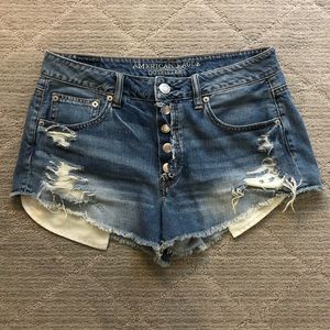 American Eagle jean shorts